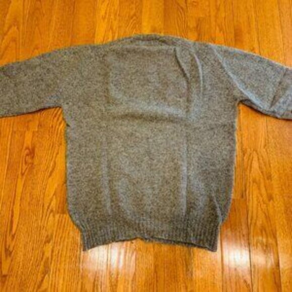 Paul Stuart Sweater Mens 100% Wool Crewneck Pullover Size Large Made In Scotland - Picture 2 of 16